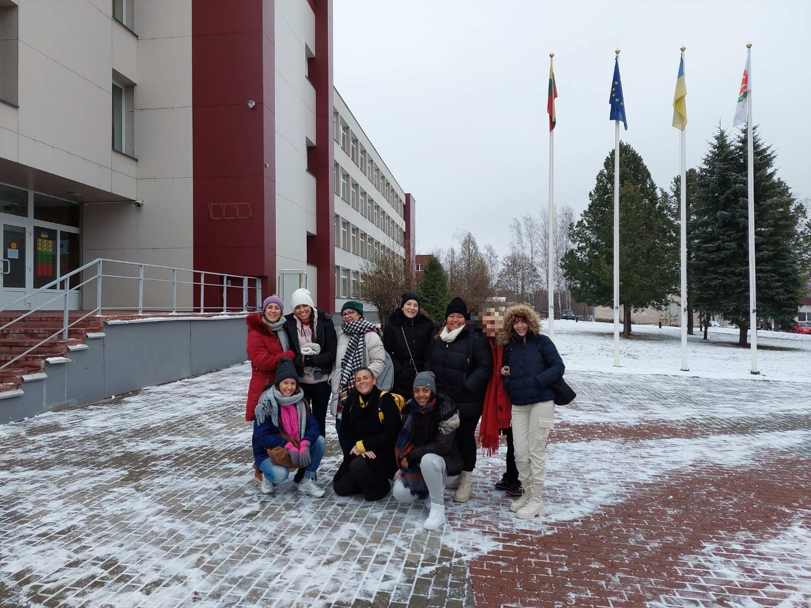 Alumnas y profesoras regresan desde Alytus en Lituania